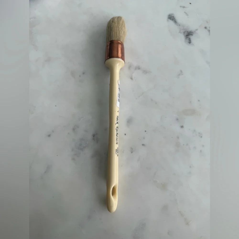 Cream and Brown Cooking Utensil Brush